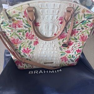 Brahmin Women's Duxbury Melbourne Large Leather Satchel Bag